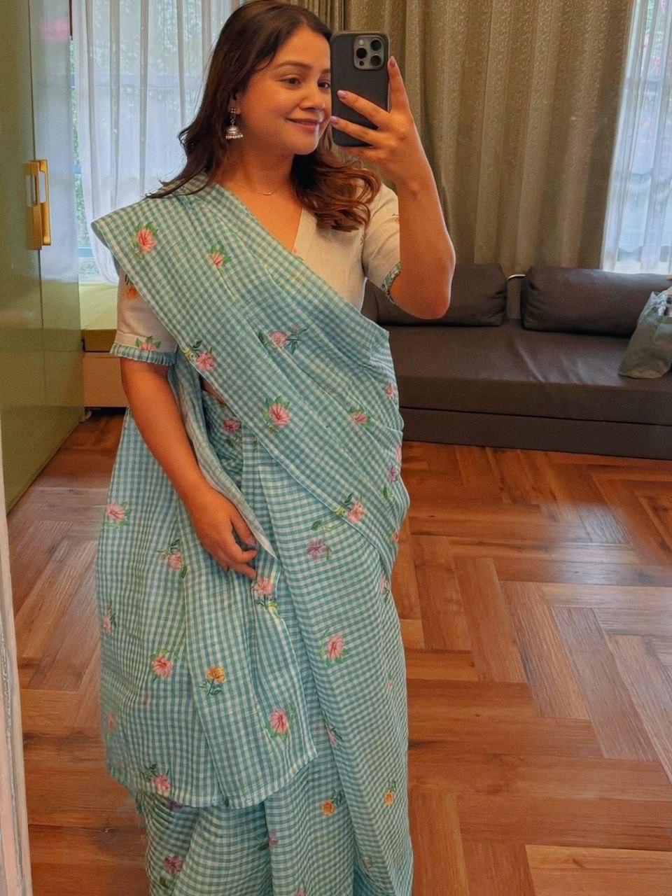 Cotton Mix Saree